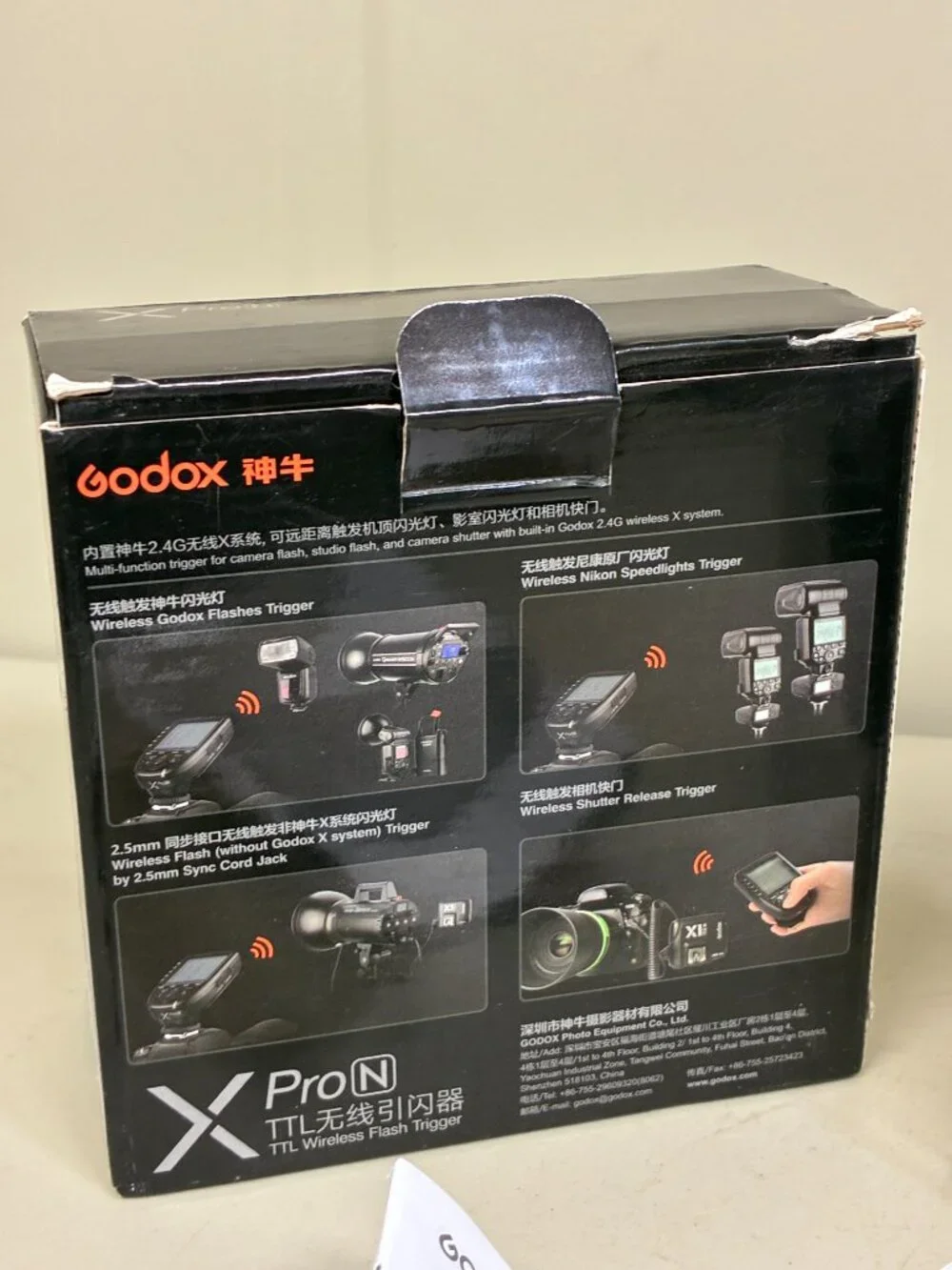 Godox Xpro-N E-TTL II 2.4G Wireless Flash Trigger High Speed Sync 1/8000s X Syst